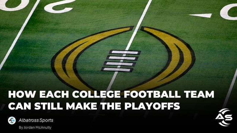 How Each Ranked Team Can Make the College Football Playoffs